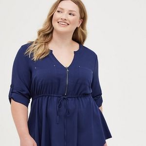 Torrid Tunic Blouse